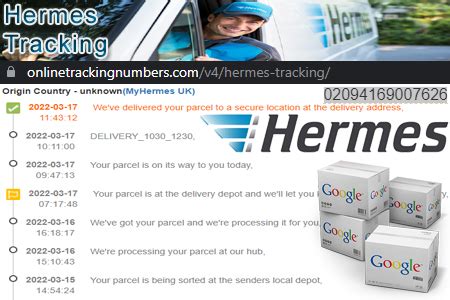 hermes transport track and trace|my Hermes barcode tracking.